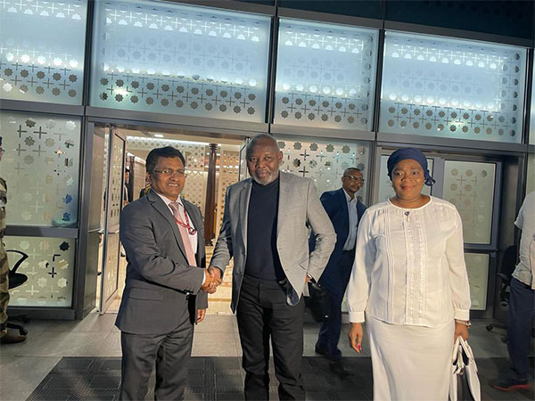 Vice Prime Minister of Congo, Vital Kamerhe (Photo Credit: Twitter/@MEAIndia)