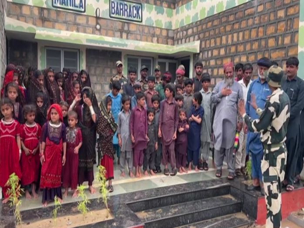 BSF provides shelter to locals in coastal areas of Gujarat. (Photo/ANI)