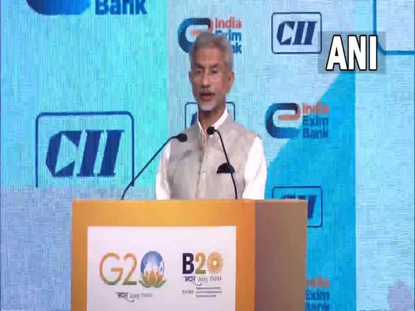 EAM Jaishankar speaks at 18th CII Exim bank (Photo/ANI) 