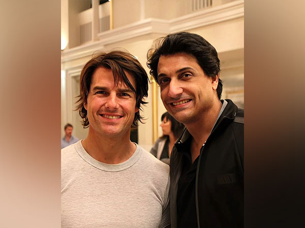 Shiamak Davar  and Tom Cruise (Image source: Instagram)