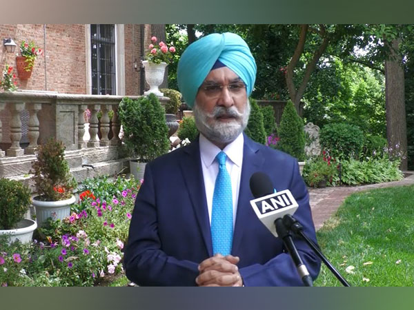 Indian Ambassador to US Taranjit Singh Sandhu (Photo/ANI)