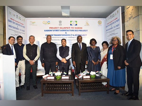 Gabon's First Agri SEZ Project flag off event by AOM Group in