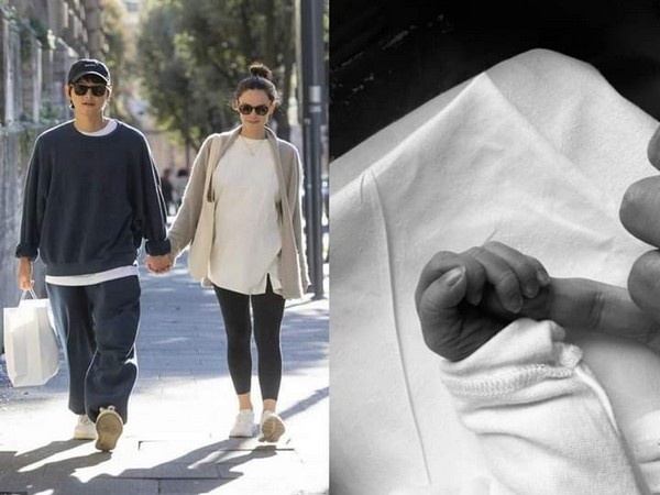 Song Joong-ki and Katy Louise Saunders (Image source: Twitter)