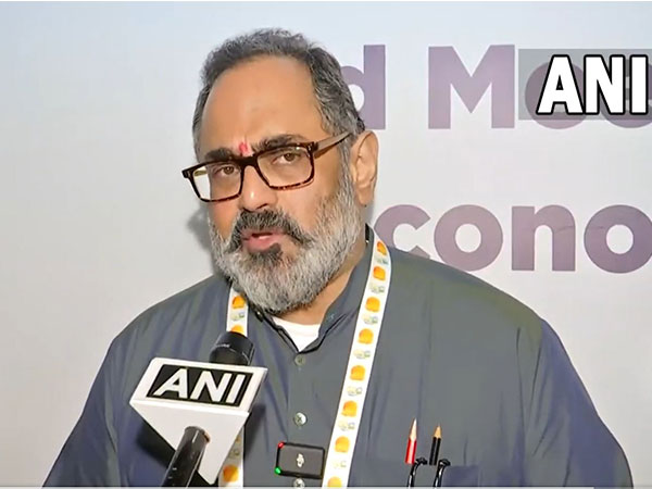 Union Minister Rajeev Chandrasekhar (Photo/ANI)