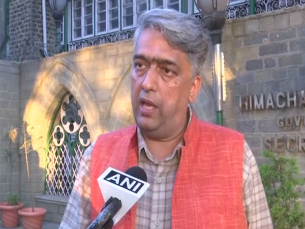 Abhishek Trivedi, Addition Director General Law and Order Himachal Pradesh Police. (Photo/ANI)