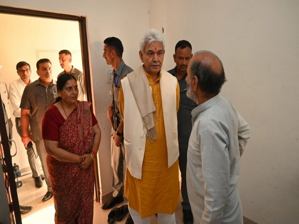 Lt Governor makes surprise check of Shelter Home for Urban Homeless at Jammu on Monday.