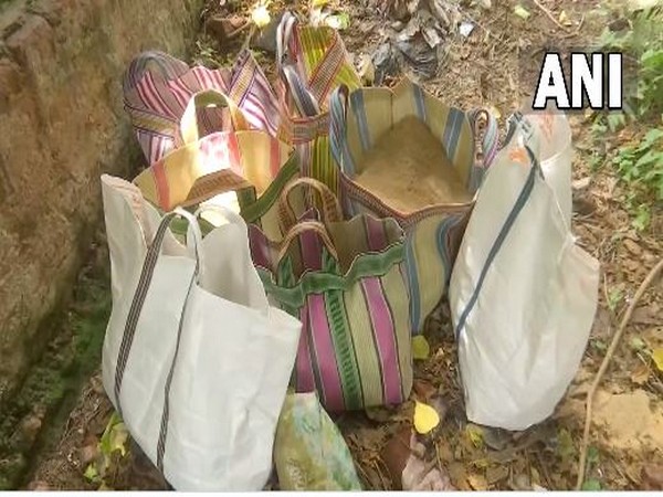 Visual of the bomb-making material (Photo/ANI)