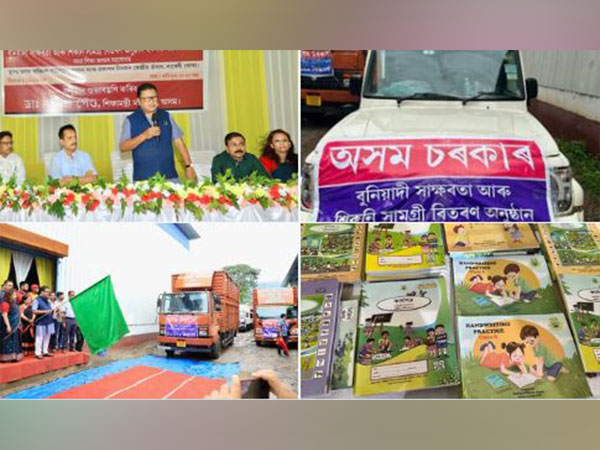 Assam: Books in line with New Education Policy despatched on Friday (Image: Twitter/Ranoj Pegu)