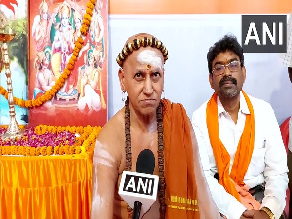 Madurai Adheenam head priest Sri Harihara Sri Gnanasambanda Desika Swamigal. (File Photo/ANI)