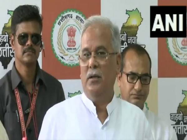 Chhattisgarh Chief Minister Bhupesh Baghel (Photo/ANI)