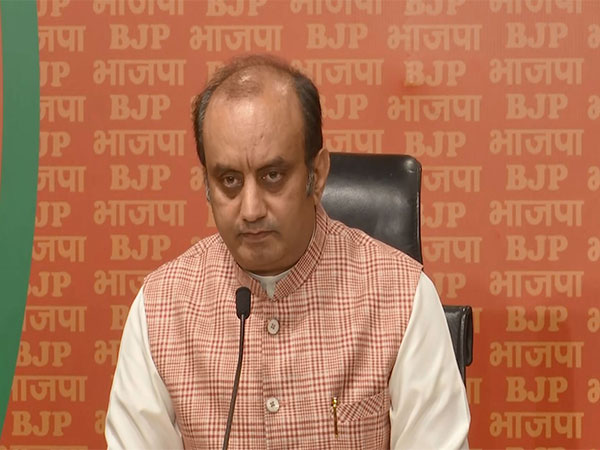 Bharatiya Janata Party leader Sudhanshu Trivedi addresses Press Conference. (Photo/ANI)