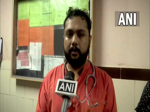 Dr Dhruv, a gynecologist at Civil Hospital. (Photo/ANI)