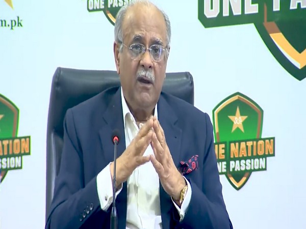PCB chairman Najam Sethi (Image: Twitter/ Pakistan Cricket) 