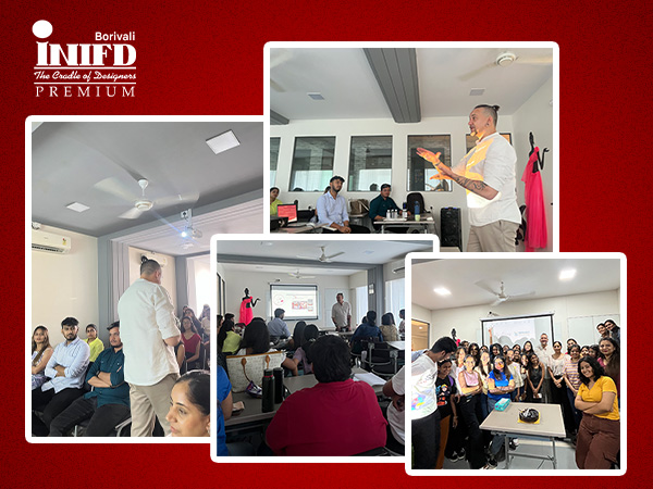 Nuno Rosa conducts Visual Merchandising Workshop for INIFD Borivali 
