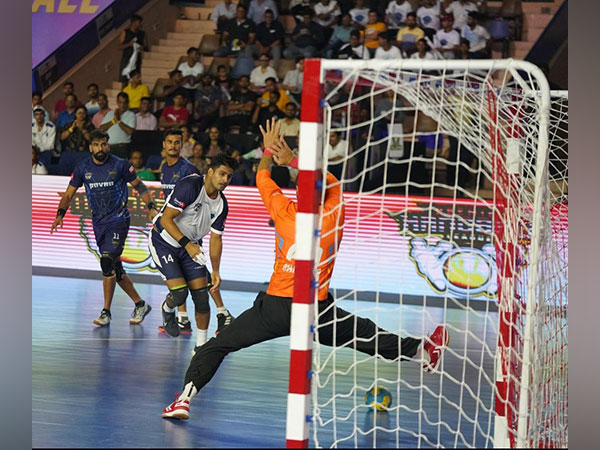Rajasthan Patriots vs Golden Eagles Uttar Pradesh (Image: Premier Handball League) 