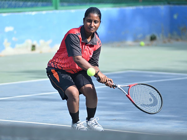 Karnataka's tennis player Eramma (Image: SOB)