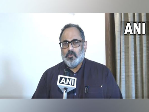 Union Minister Rajeev Chandrashekhar (Photo/ANI)