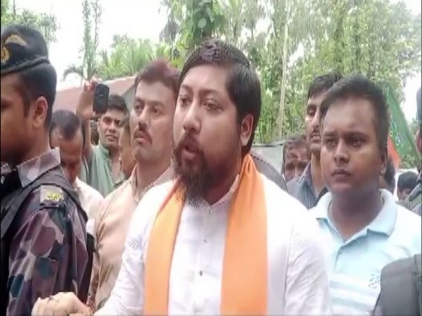 Union Minister of State for Home Affairs Nisith Pramanik (Photo/ANI)