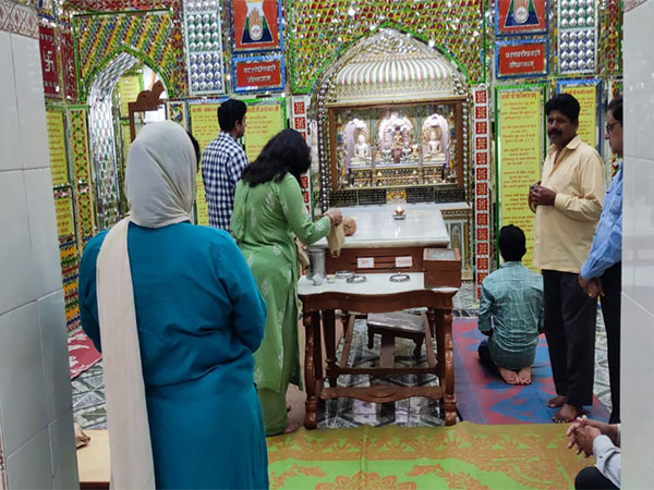 Visuals from the temple. (Photo/ANI)
