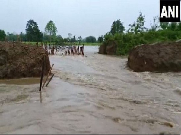 Visuals of flood situation in Assam (Photo/ANI)