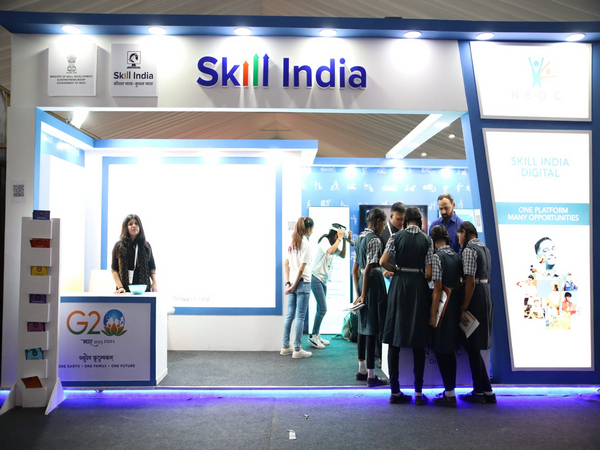 NSDC showcases its significant role in promoting, developing foundational skills. (ANI/photo)