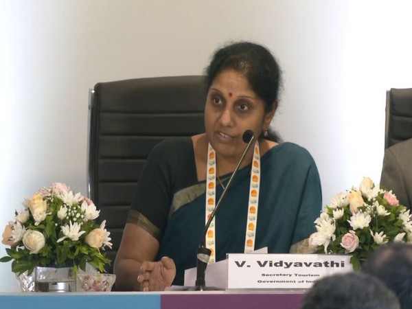 Secretary Tourism, GOI, V Vidyathi (Photo/ANI)