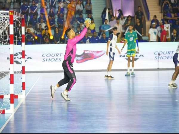 Rajasthan Patriots vs Telugu Talons (Image: Premier Handball League) 