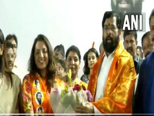 Manisha Kayande joins CM Eknath Shinde-led Shiv Sena (Photo/ANI)