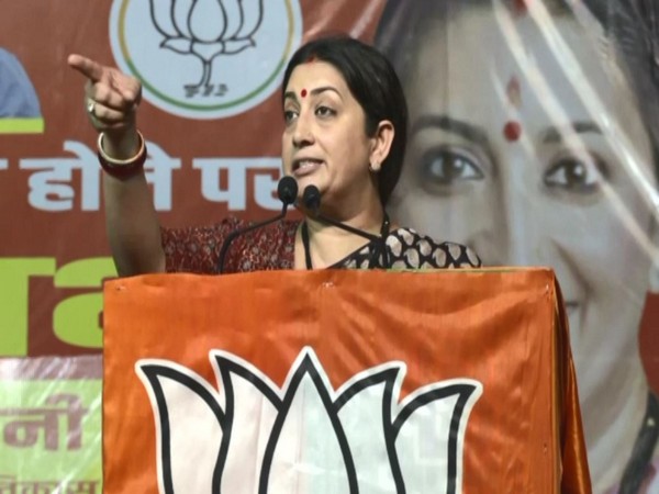 Union Minister Smriti Irani (Photo/ANI)