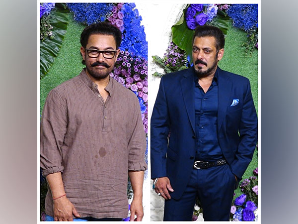 Aamir Khan, Salman Khan (Photo/ANI)