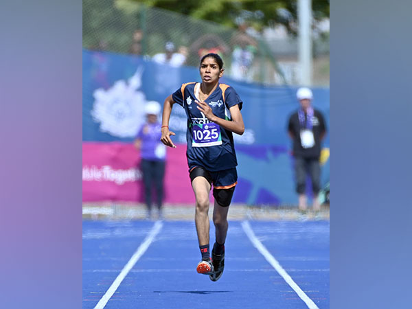 India's athlete Neetu Saini in action during Special Olympics World Games (Image: SOB)