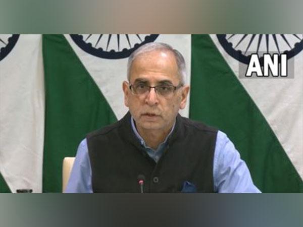 Foreign Secretary Vinay Mohan Kwatra addressing a special press briefing (Photo/ANI)
