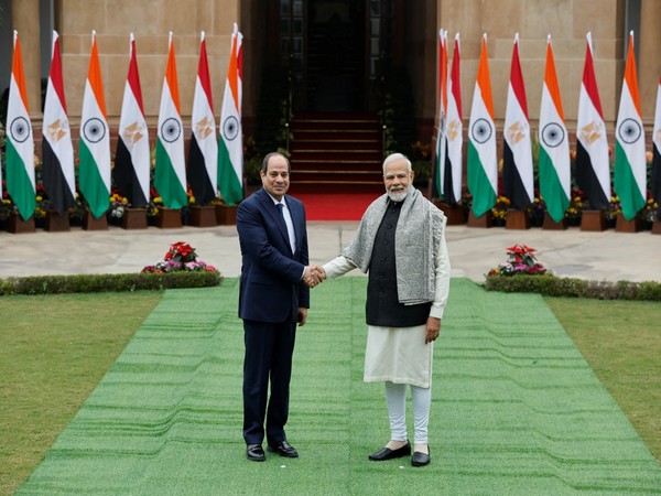 Prime Minister Narendra Modi and Egyptian President Abdel Fattah El-Sisi during the latter's visit to India earlier this year. (Photo Credit: Reuters)
