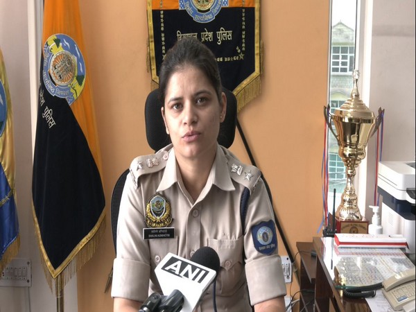 Shalini Agnihotri, Superintendent of Police, Kangra. (Photo/ANI)