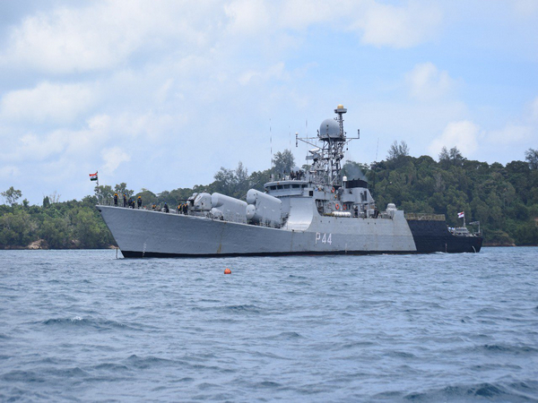 India gifts indigenously-built missile corvette INS Kirpan to Vietnam (Image: Twitter/@indiannavy)