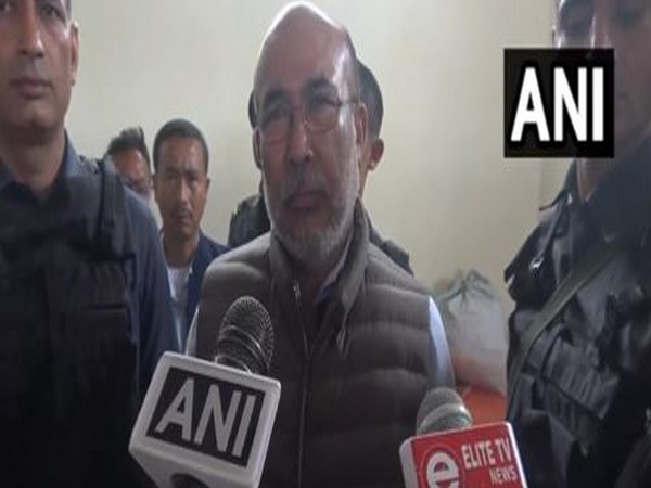 Manipur Chief Minister N Biren Singh (Photo/ANI)
