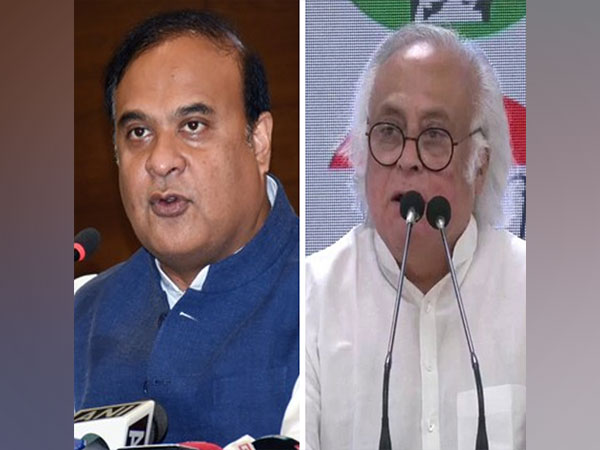 (From Left) Assam CM Himanta Biswa Sarma and Congress leader Jairam Ramesh (Photo/ANI)