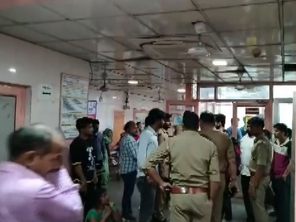 Police, locals at the spot (Photo/ANI)