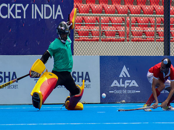 Players in action during Hockey India Junior National Championship (Image: HI)