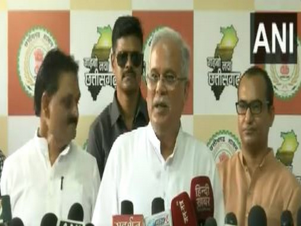 Chhattisgarh Chief Minister Bhupesh Baghel (Photo/ANI)