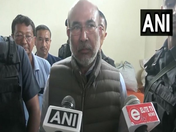 Manipur Chief Minister N Biren Singh (Photo/ANI)