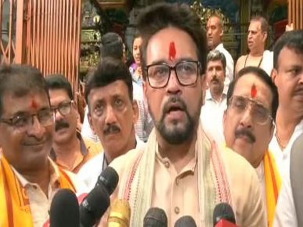 Union Minister Anurag Thakur (Photo/ANI)