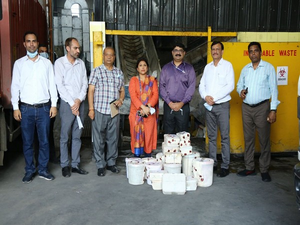 Customs department officials (Photo/ANI)