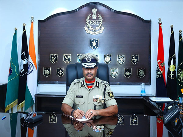Nitin Agrawal, Director General of BSF. (File Photo/ANI)