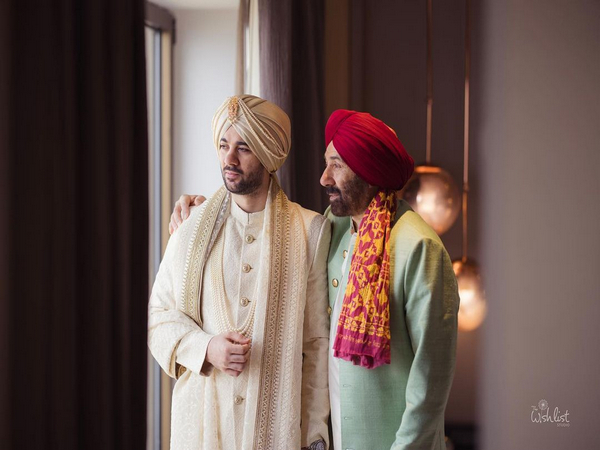 Karan Deol, Sunny Deol (Image source: Instagram)