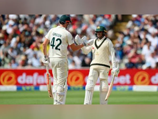 Australia's Cameroon Green and Usman Khawaja (Source: ESPN)