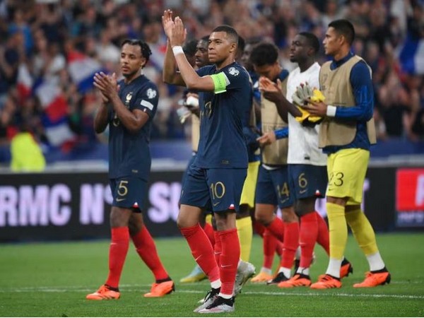 France football team (Source: UEFA official website)
