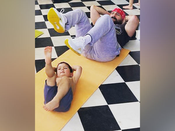 Saif Ali Khan, Jeh (Image Source: Instagram)