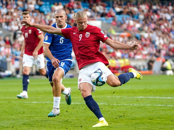 Norway's Erling Haaland (Source: UEFA Official Website)