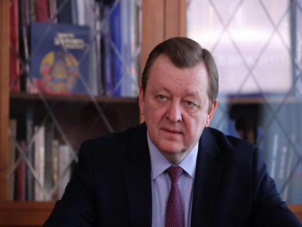 Belarusian Foreign Minister Sergei Aleinik (Source: Twitter/@BelarusMFA)